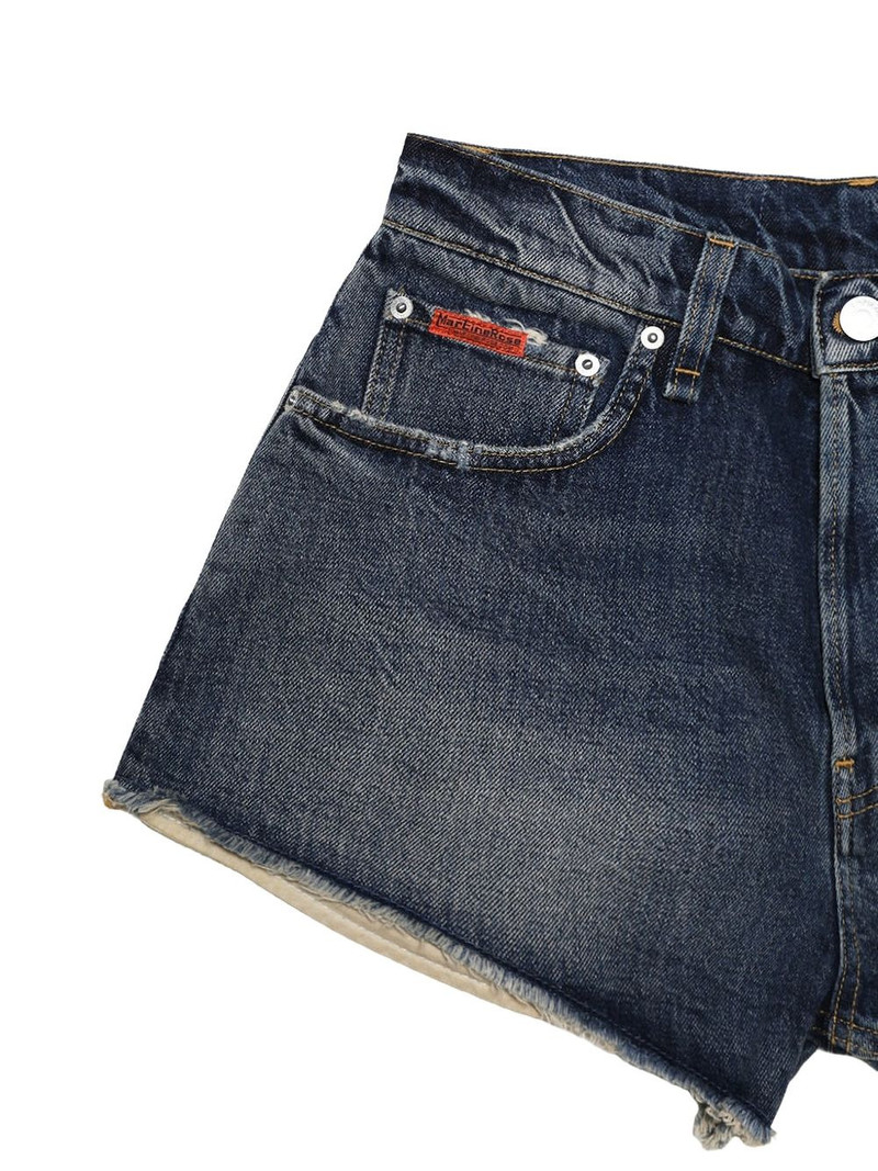 frayed denim shorts 5