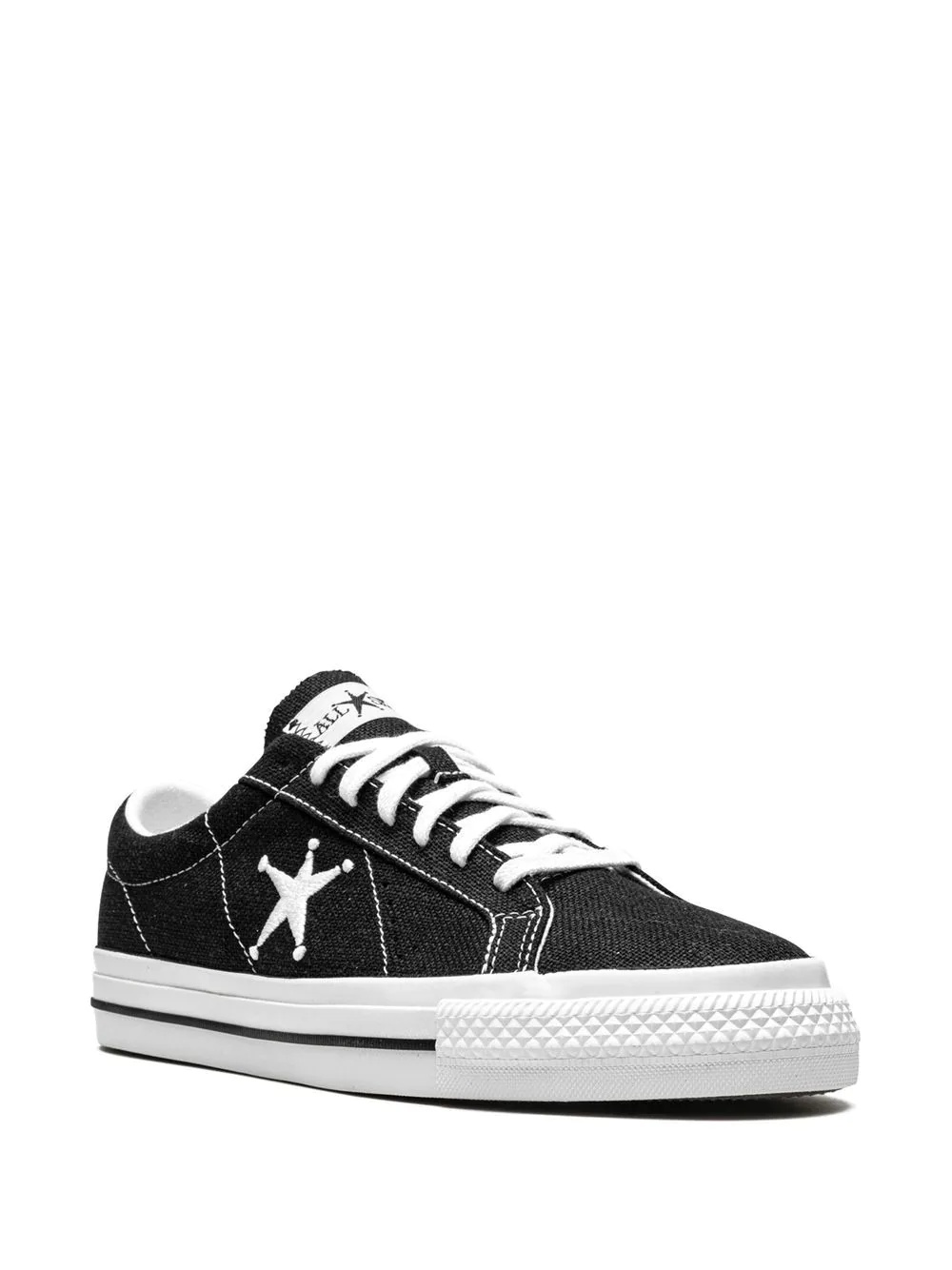 x Stüssy One Star OX Low "Black/White" sneakers - 2