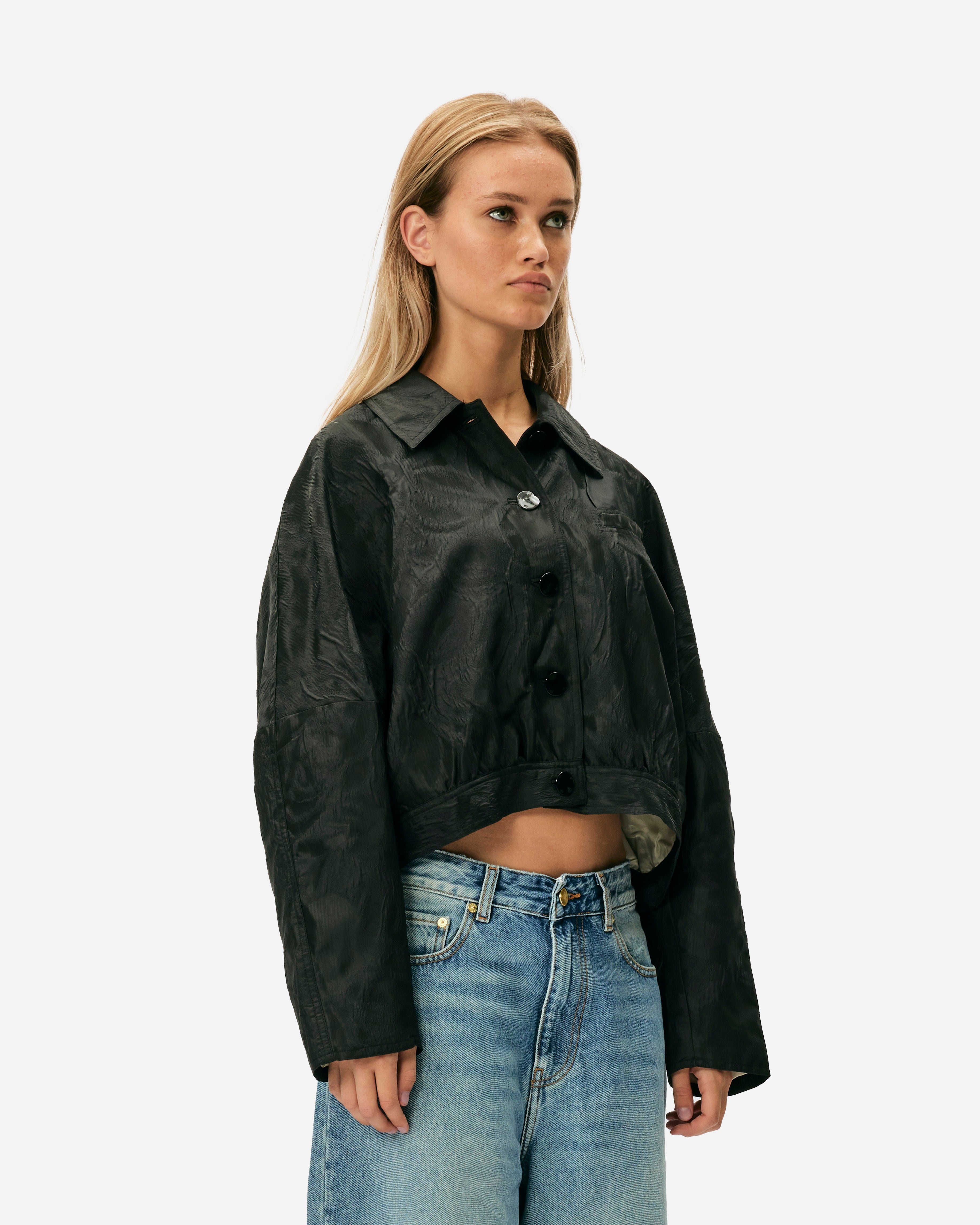 Textured Cloqué Short Jacket - 3