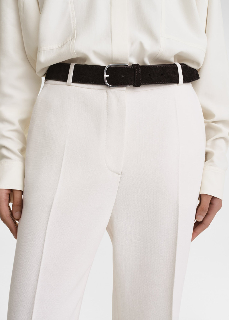 Totême Wide trouser belt espresso outlook