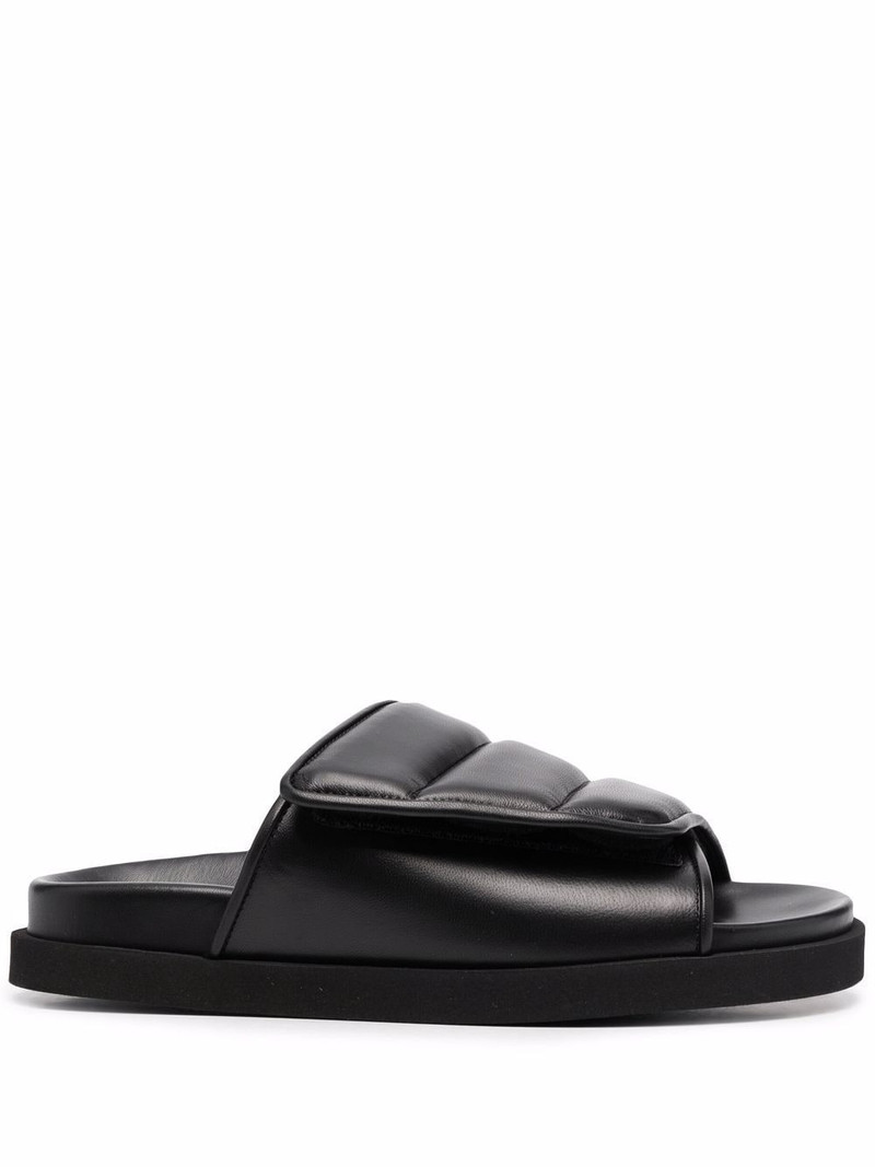 padded-strap open-toe slides 1