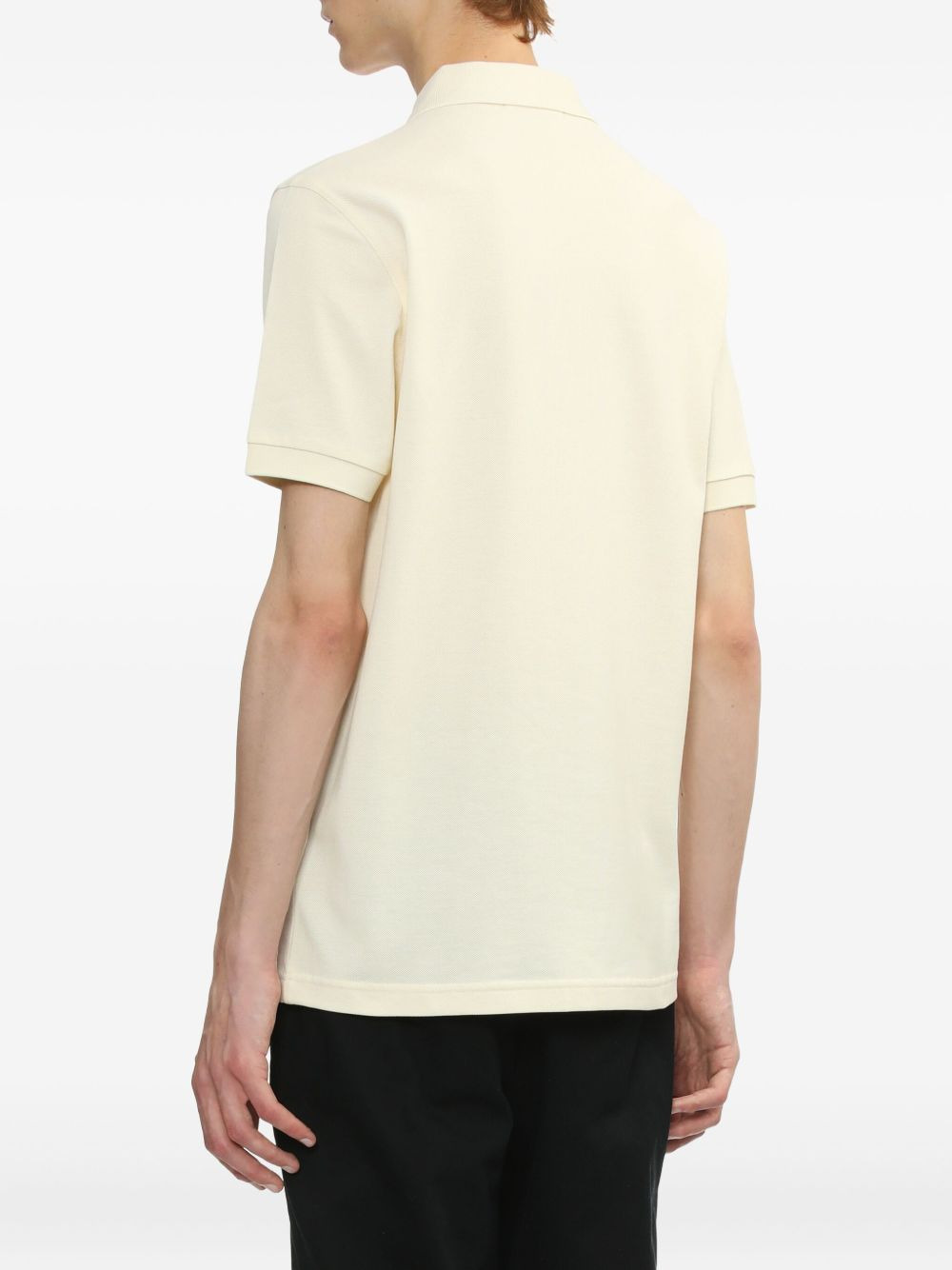 embroidered laurel-wreath polo shirt - 4