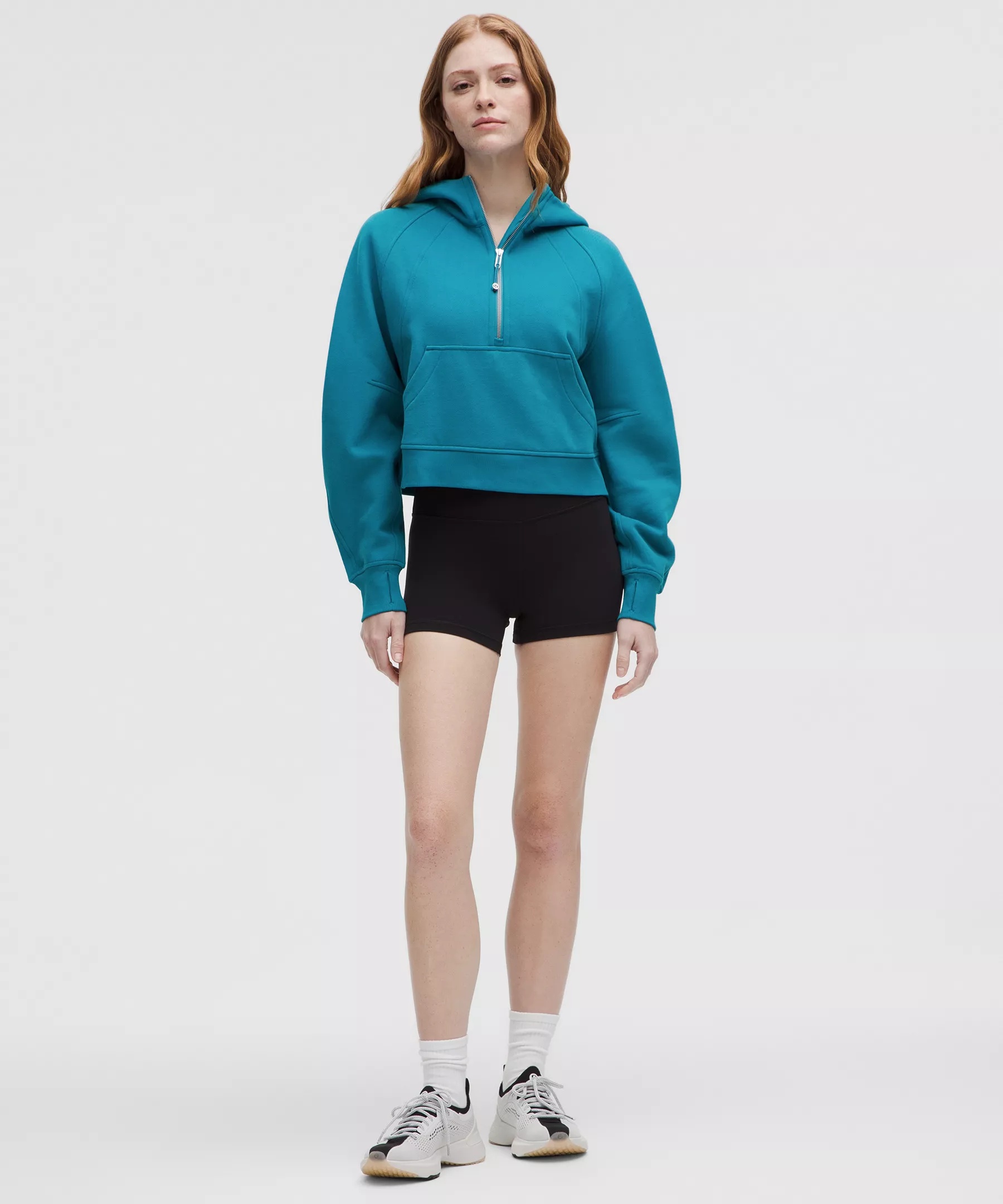 Scuba Oversized Half-Zip Hoodie - 2
