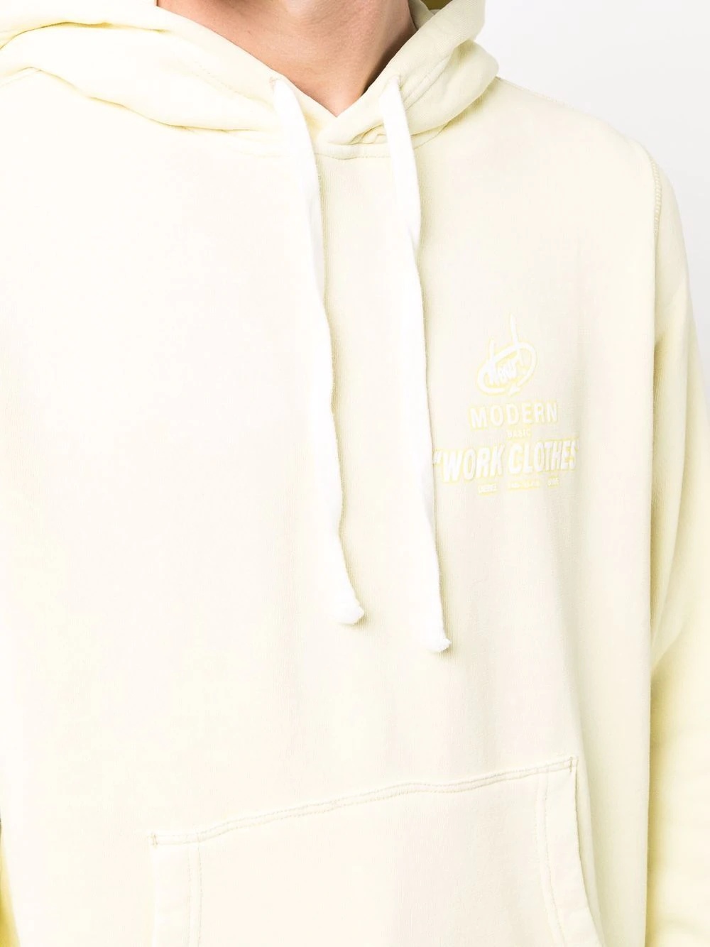 Modern Basic drawstring hoodie - 5