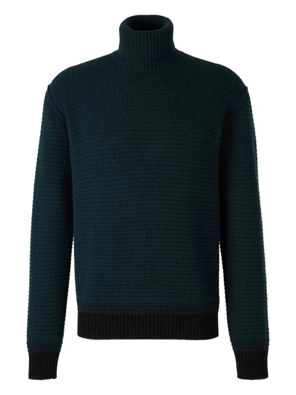 hooded side-pockets sweater - 1