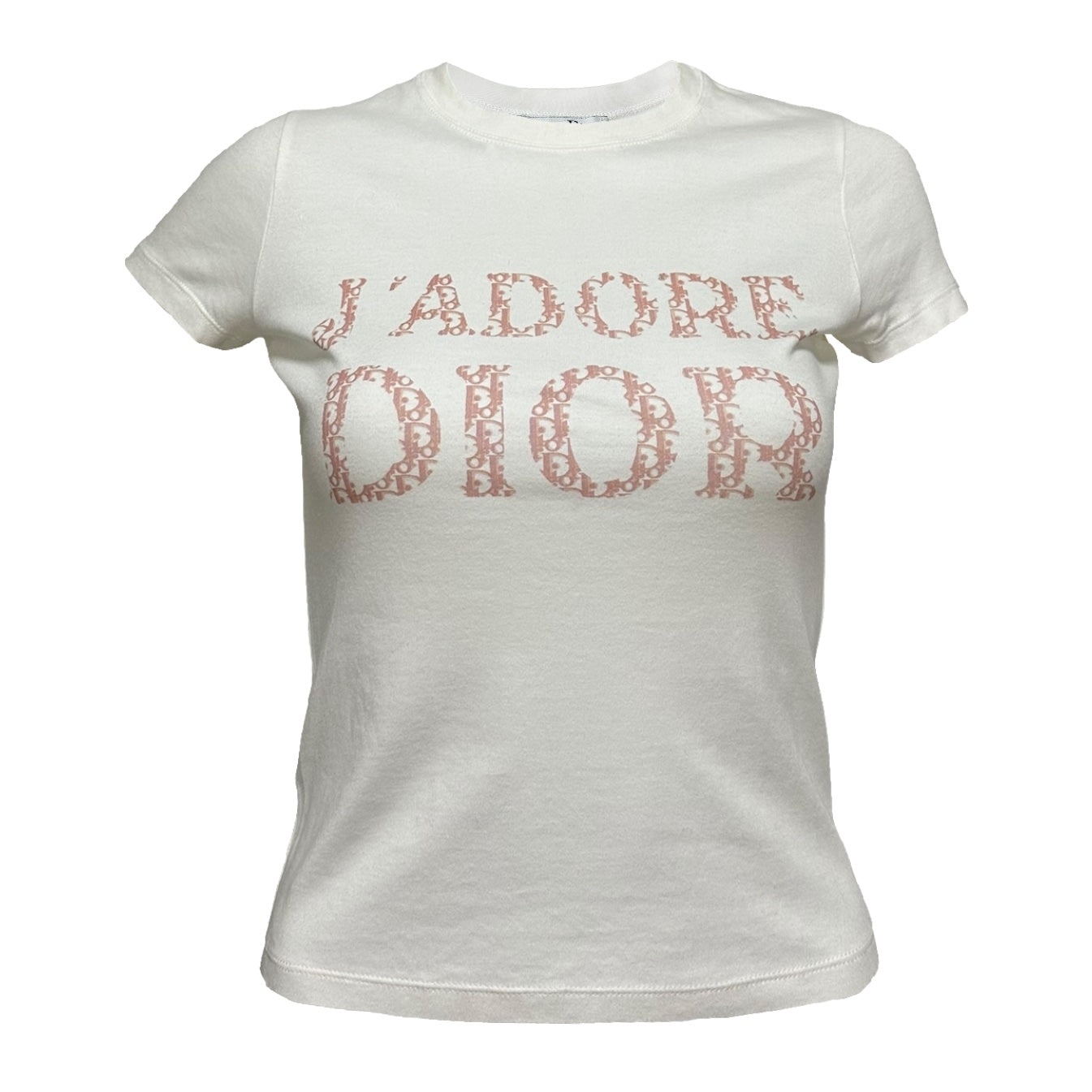 新品 Christian Dior 2004 J'ADORE T-shirt Dior CHRISTIAN DIOR Spring Summer 2004 Trotter 