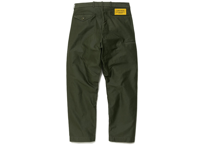 Human Made Human Made Heart Logo Chino Pants Olive Drab outlook
