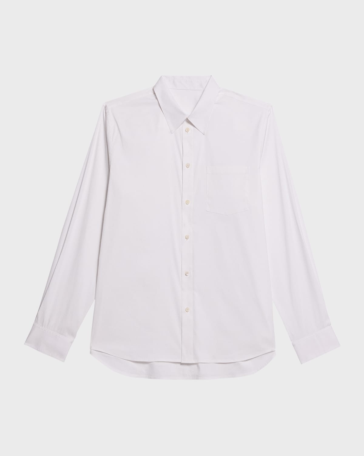 Men's Solid Sport Shirt - 1