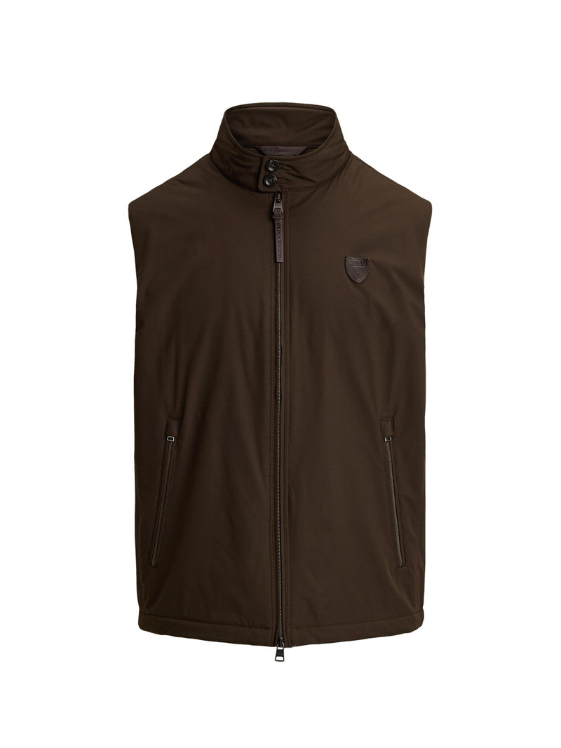 Men's Performance Gabardine Vest - Dark Beech 1