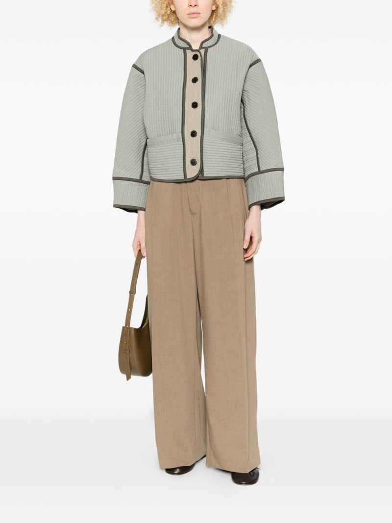 soeur Patchouli button quilted jacket outlook