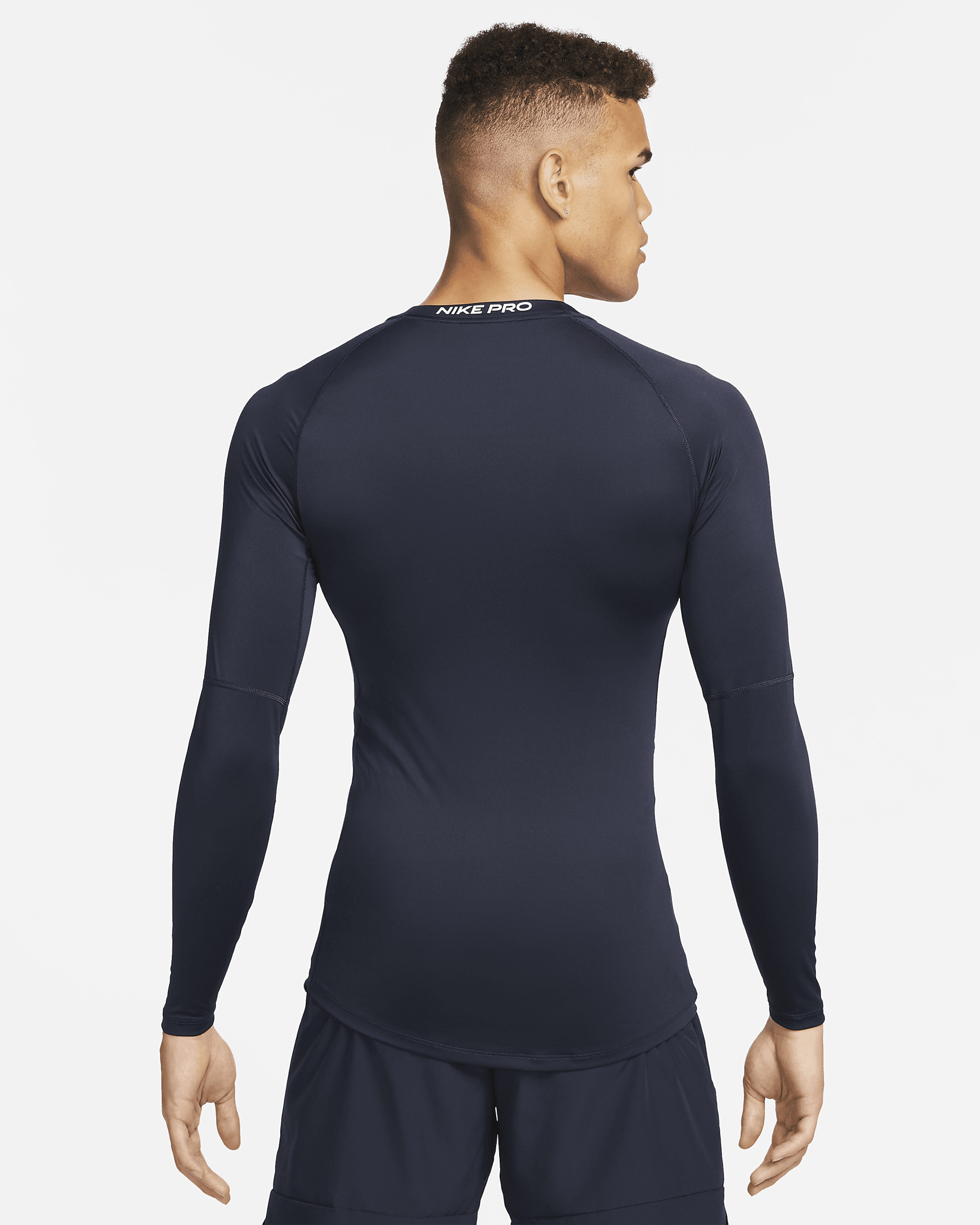 Nike Pro Men's Dri-FIT Tight Long-Sleeve Fitness Top - 2