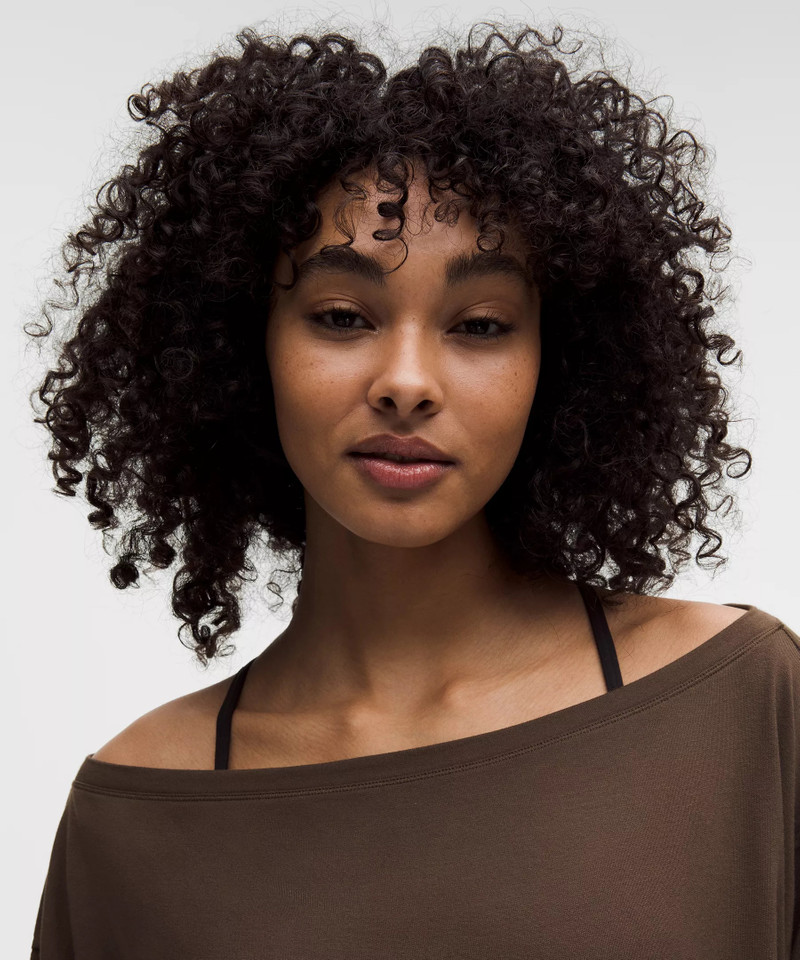 BeCalm Oversized Boatneck Long-Sleeve Shirt 4