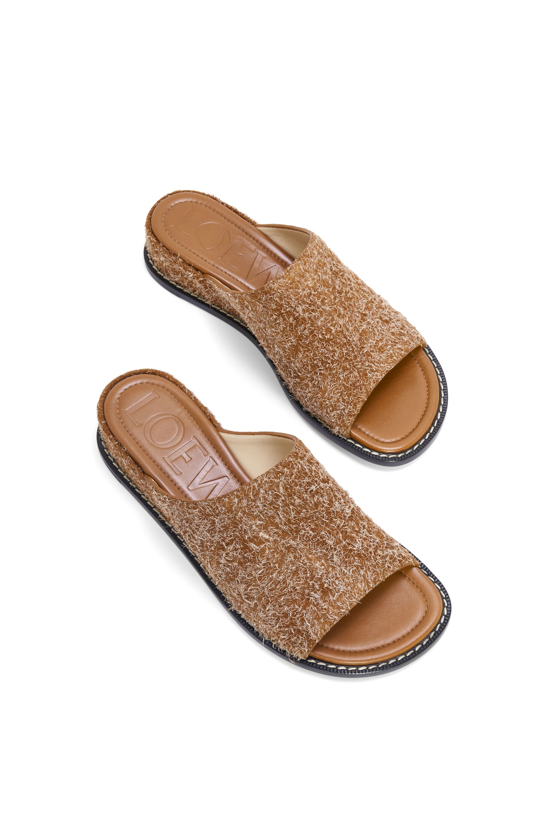 Ladera mule in brushed suede - 4