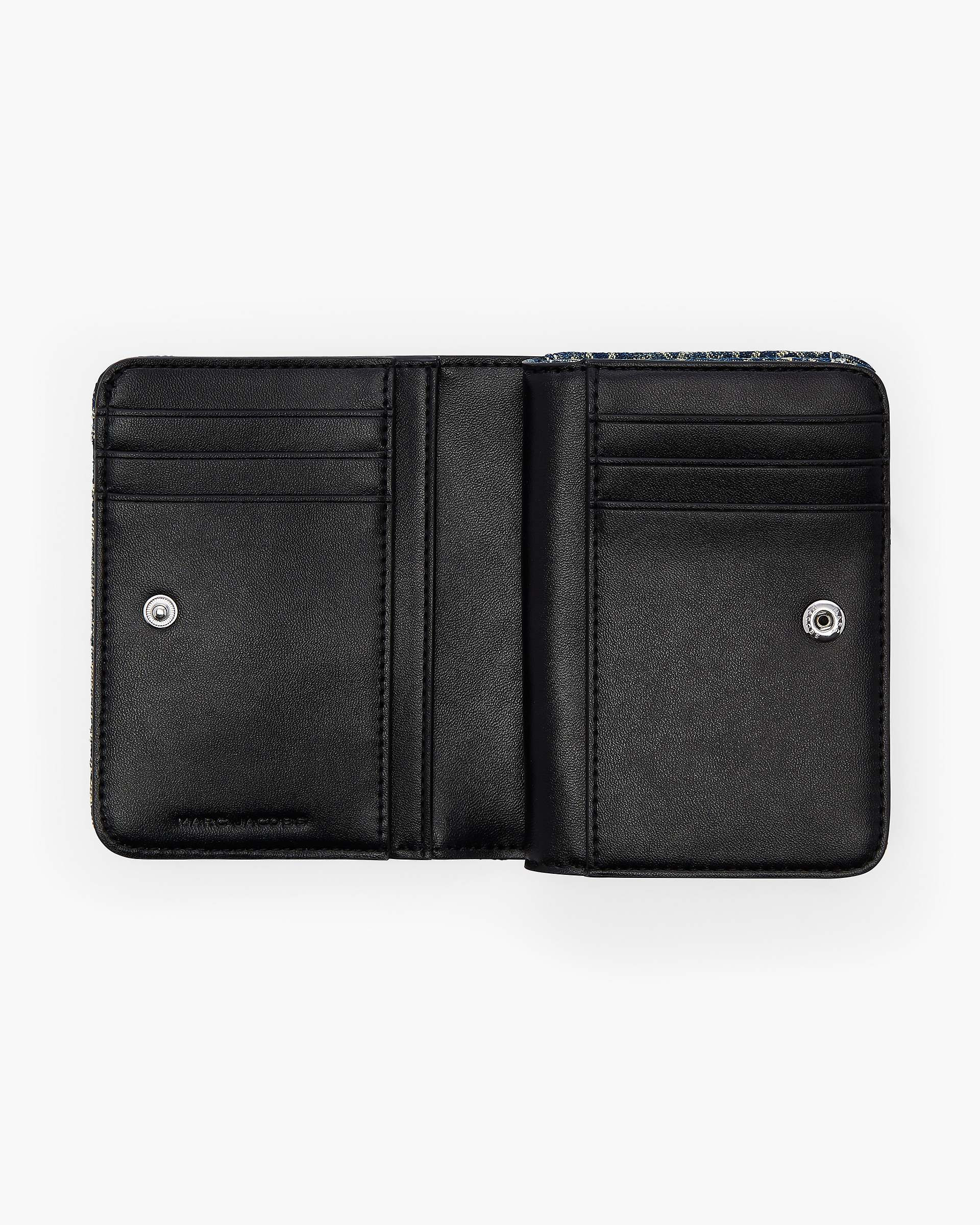 THE MONOGRAM DENIM J MARC MINI COMPACT WALLET - 2