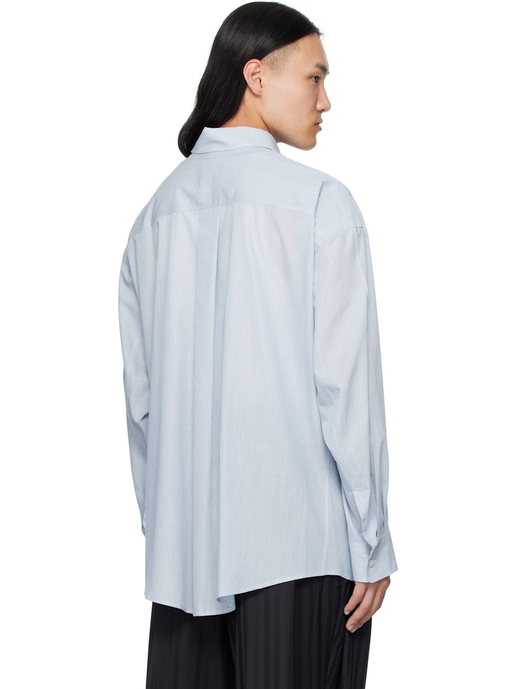 Blue Modified Shirt - 3