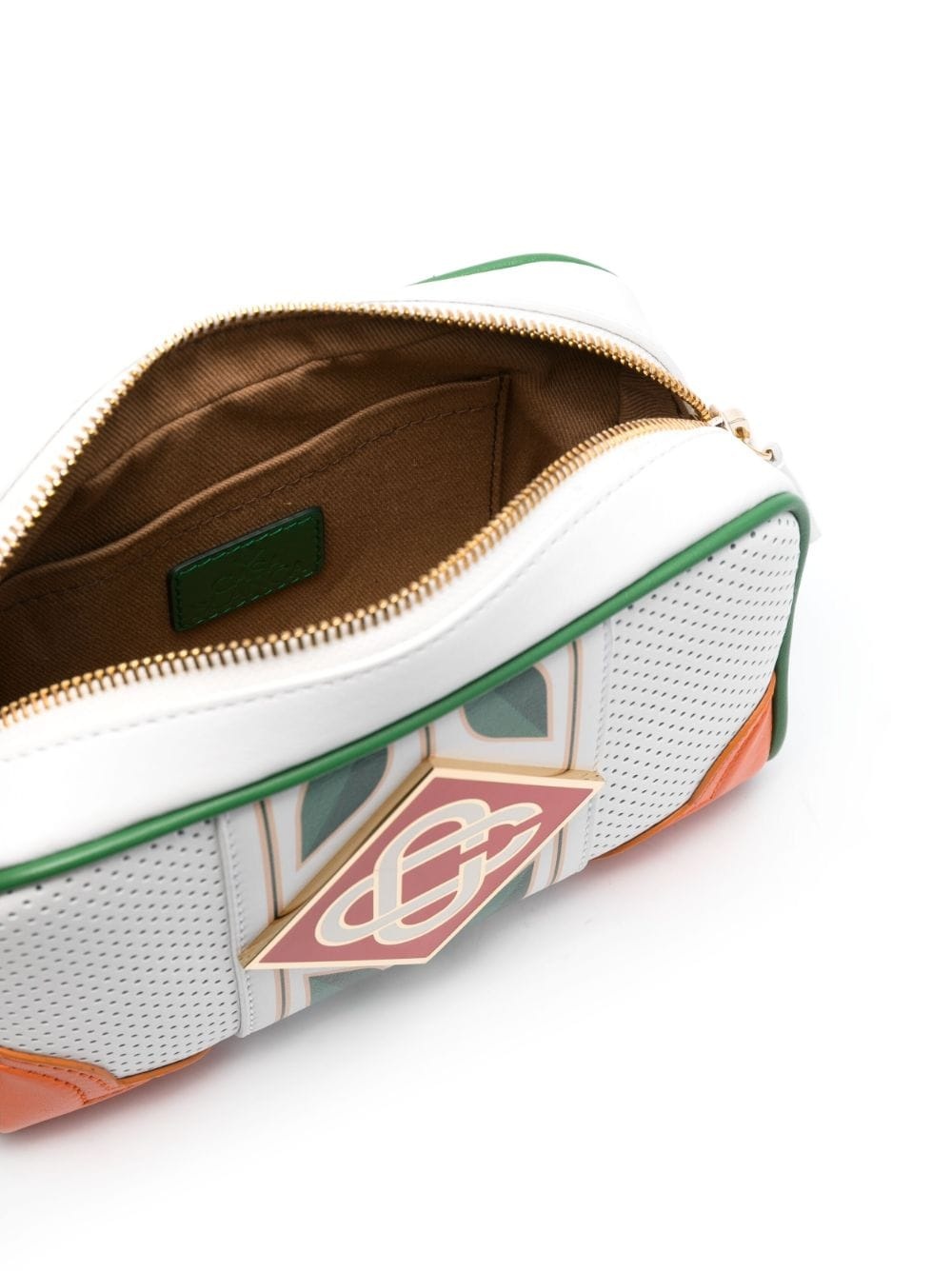 logo-print crossbody bag - 4