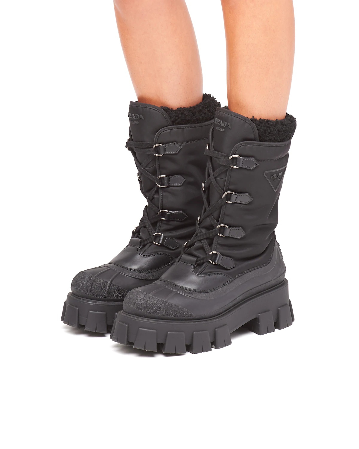 Monolith Re-Nylon Gabardine boots - 5