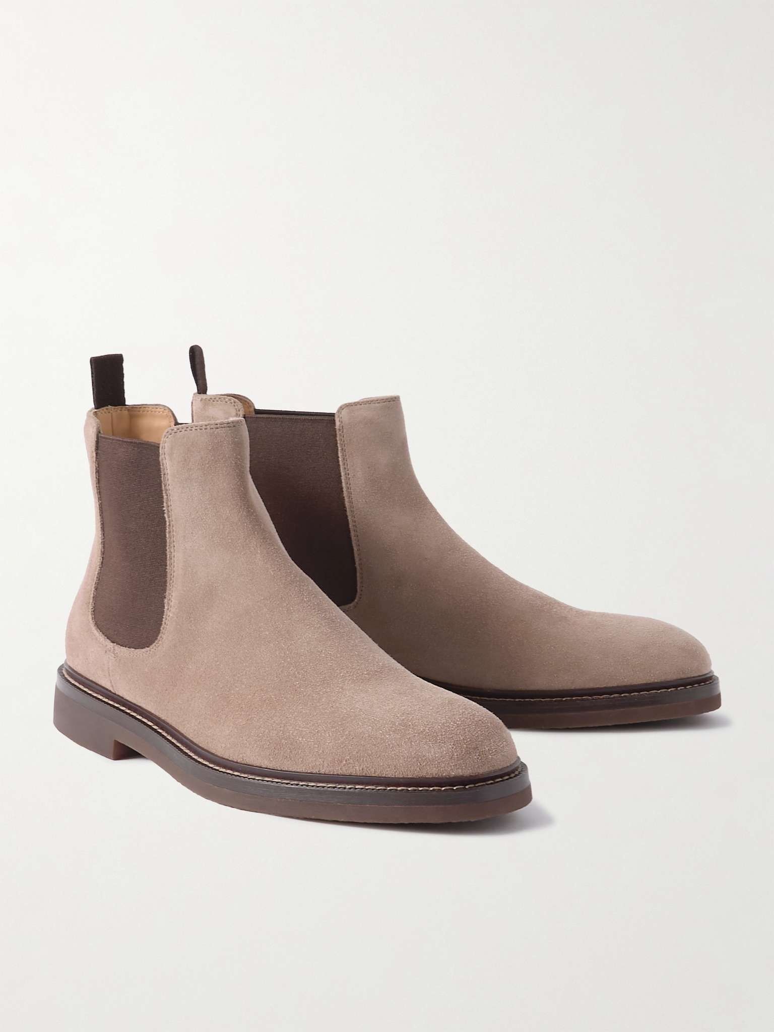 Suede Chelsea Boots - 4