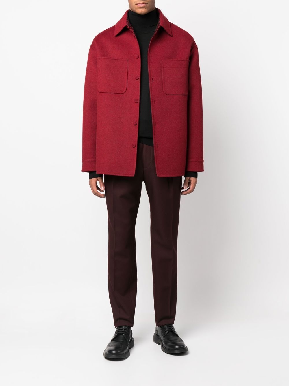 straight-leg trousers - 2