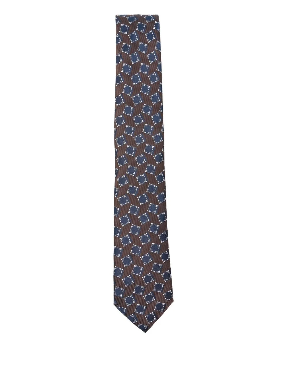 geometric-pattern tie - 1