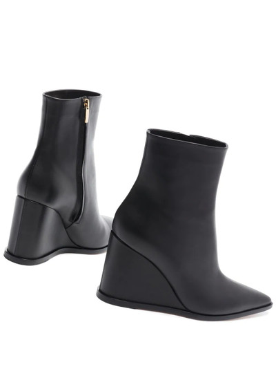 Gianvito Rossi Glove 85mm wedge ankle boots outlook