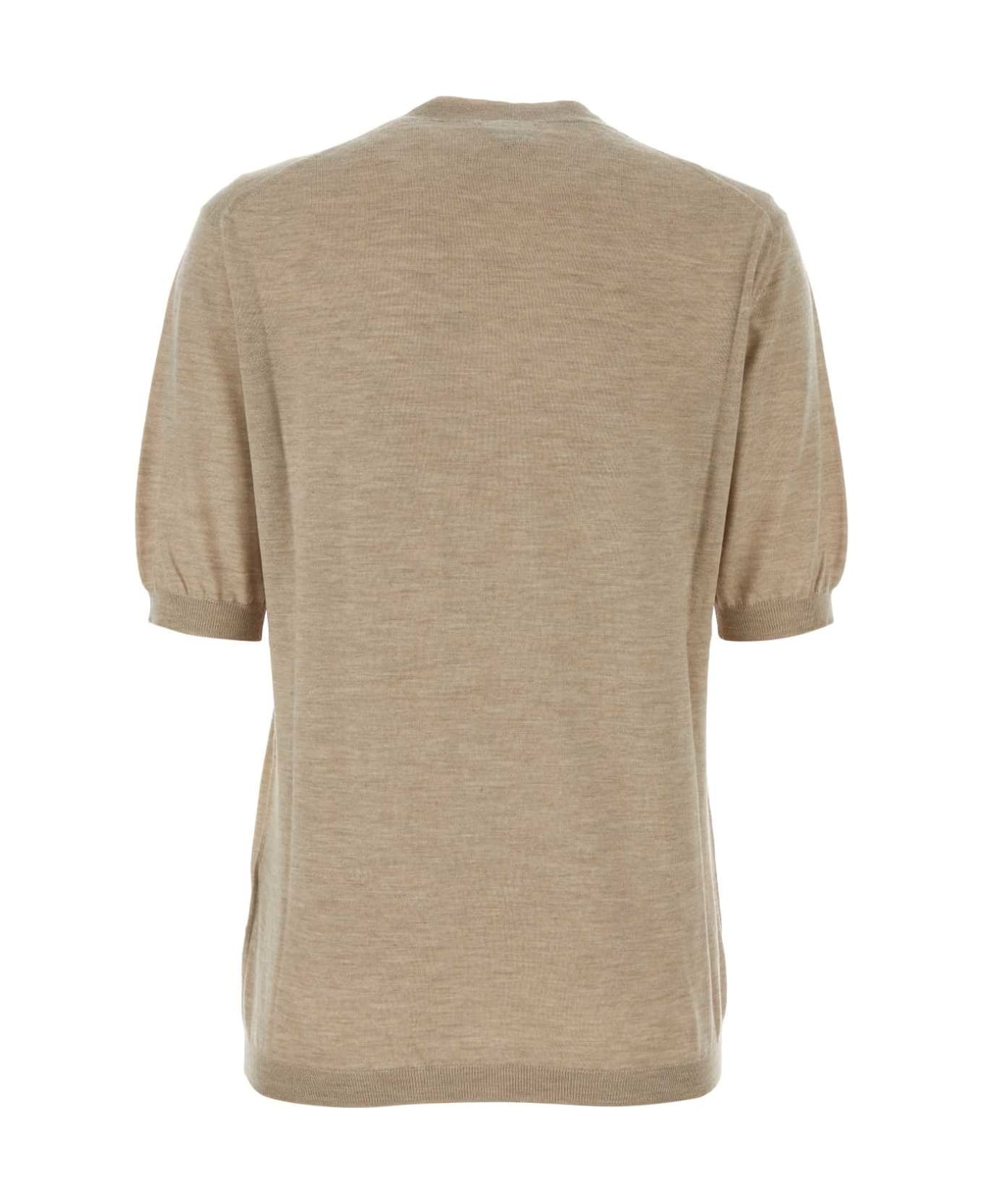 Dove Grey Cashmere Sweater - 2