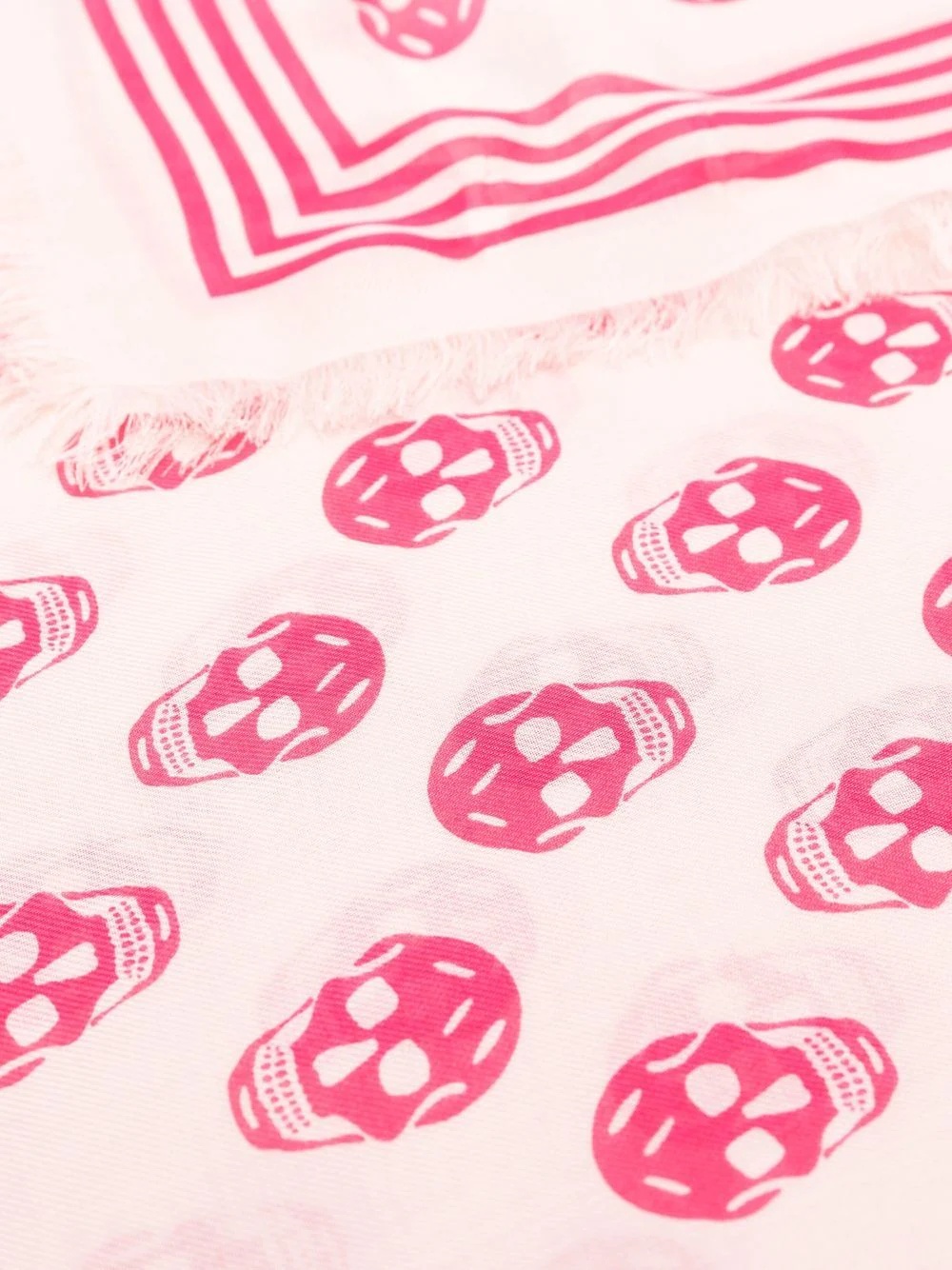 skull-print scarf - 3