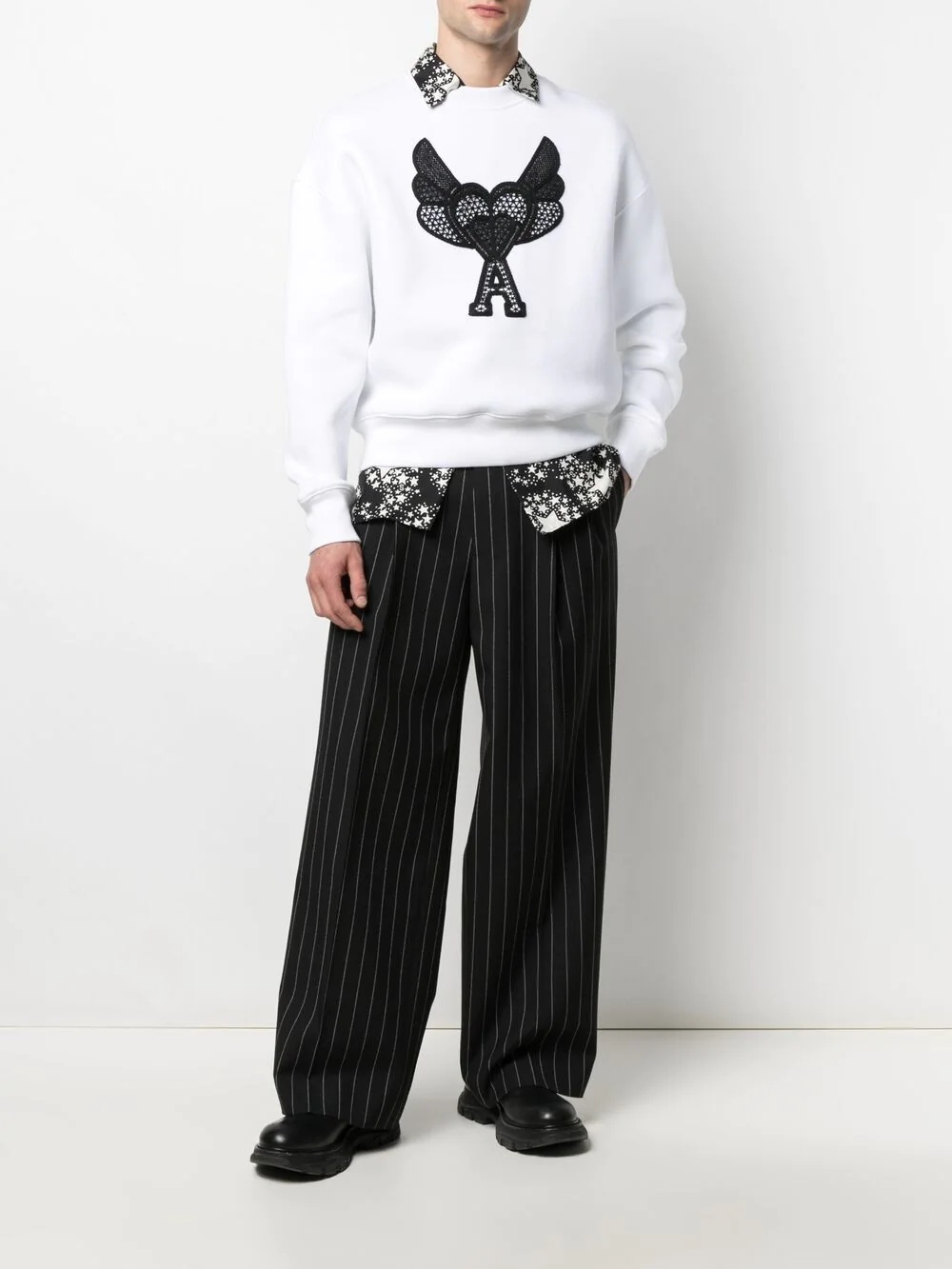 Ami de Coeur embroidered sweatshirt - 2