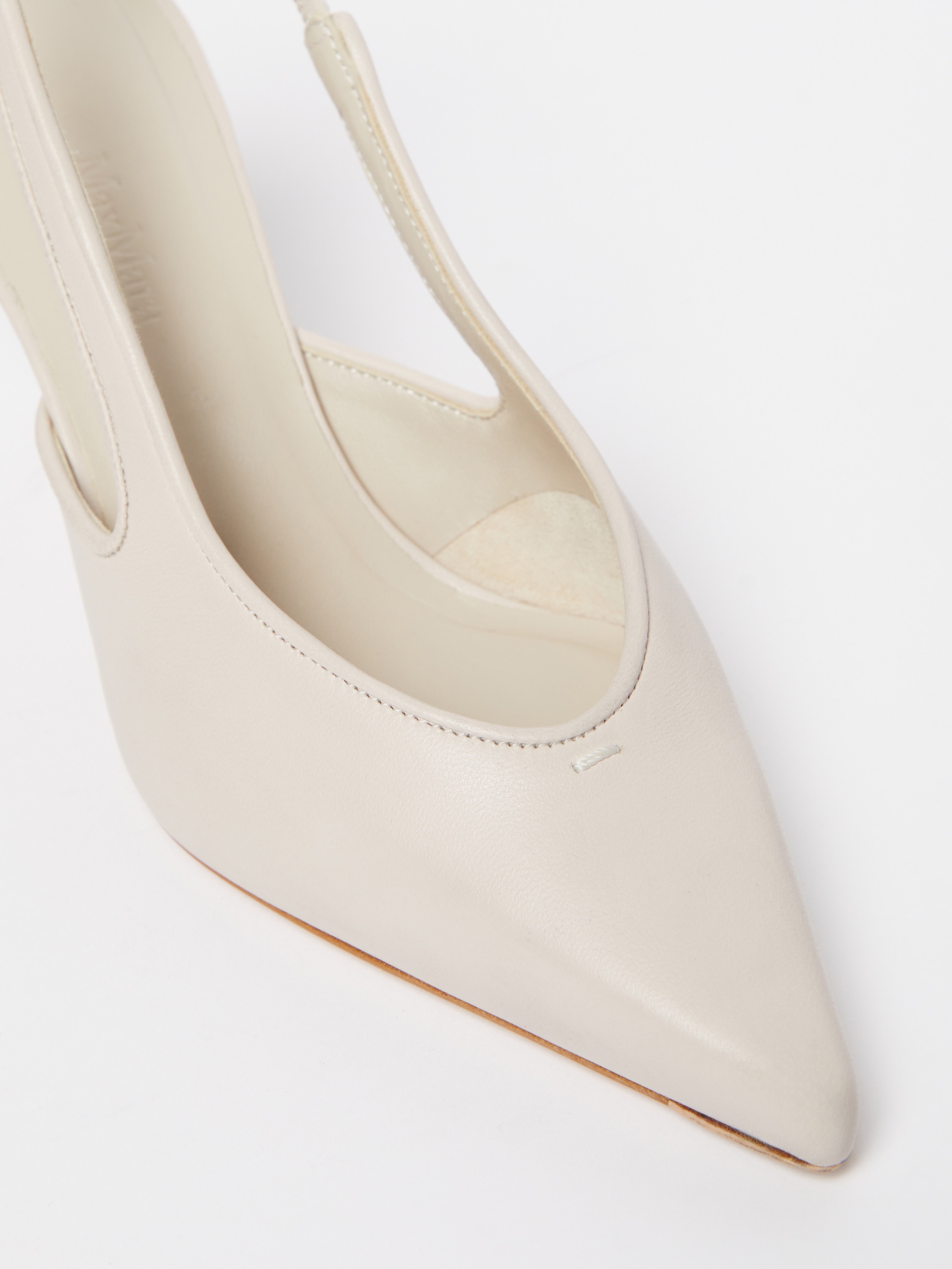 SOFTSLING Nappa leather slingbacks - 4