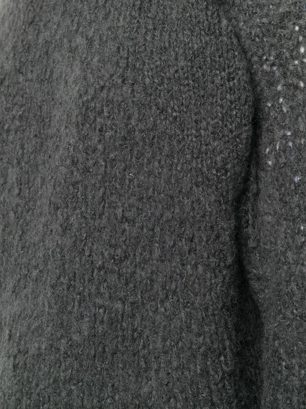 brushed crew neck jumper - 5