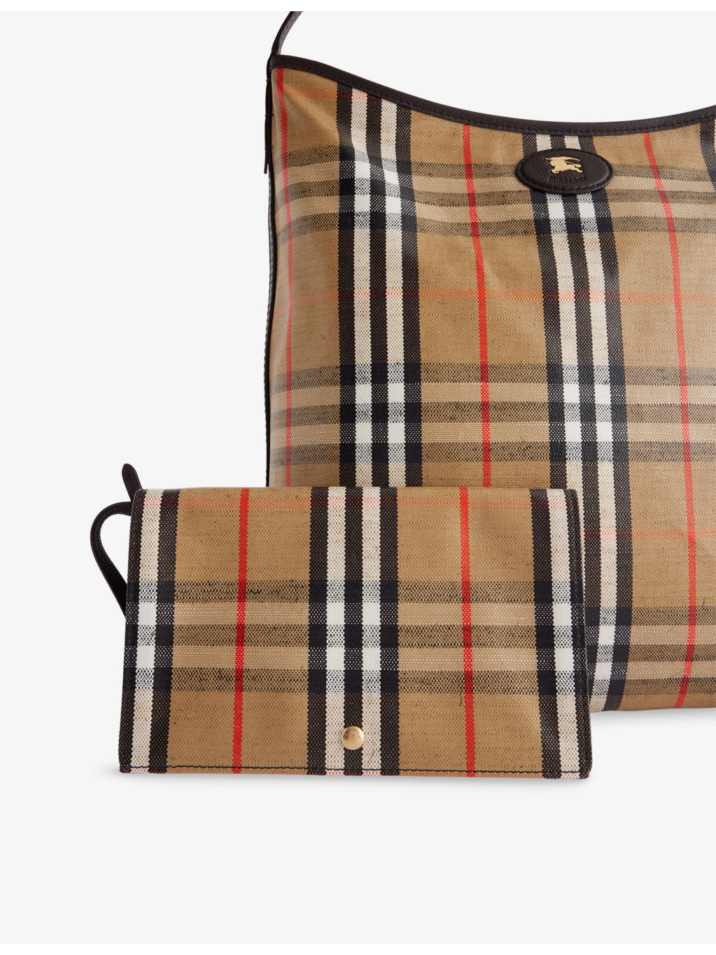 Highlands Waxed-Cotton Blend Shoulder Bag - 3