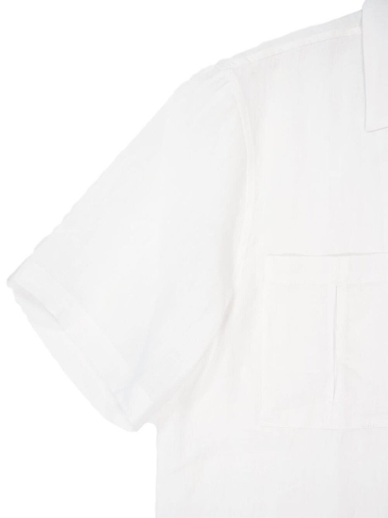 V-neck patch-pocket shirt 4