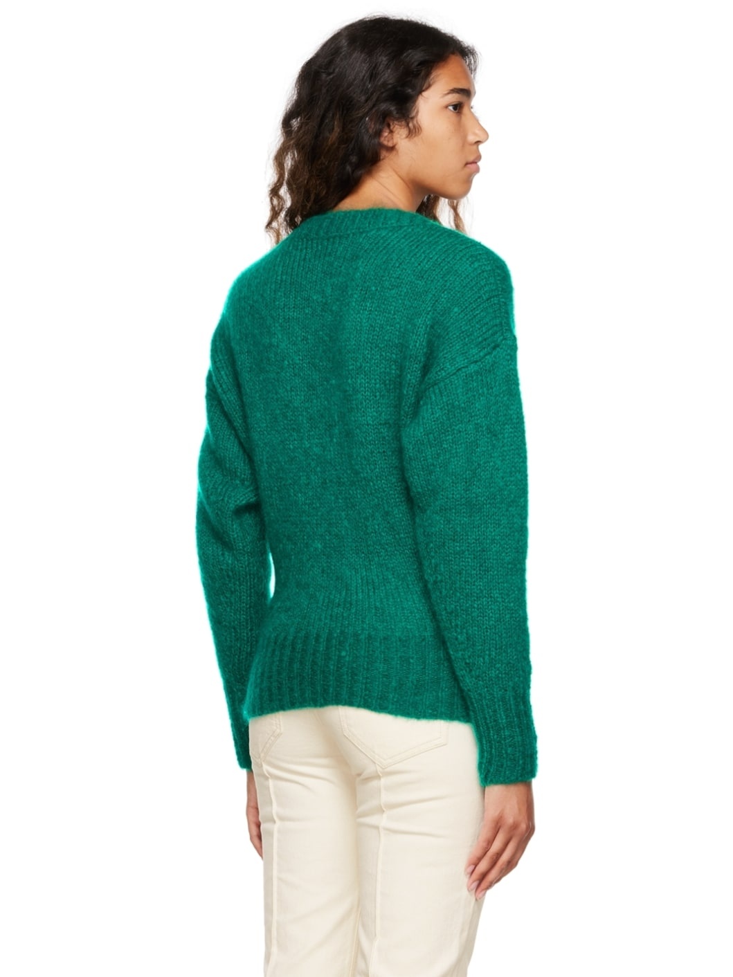 Green Estelle Sweater - 3