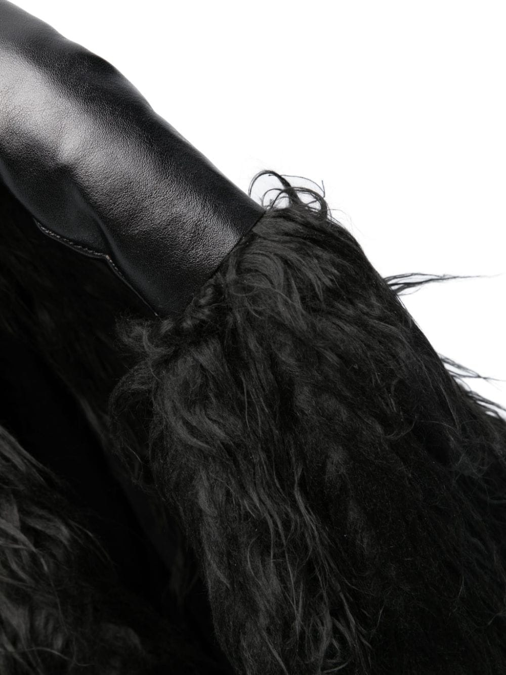 Our Legacy OUR LEGACY FAKE FUR DRIP BAG BLACK | tresbien Our Legacy OUR LEGACY FAKE FUR DRIP BAG BLACK | tresbien