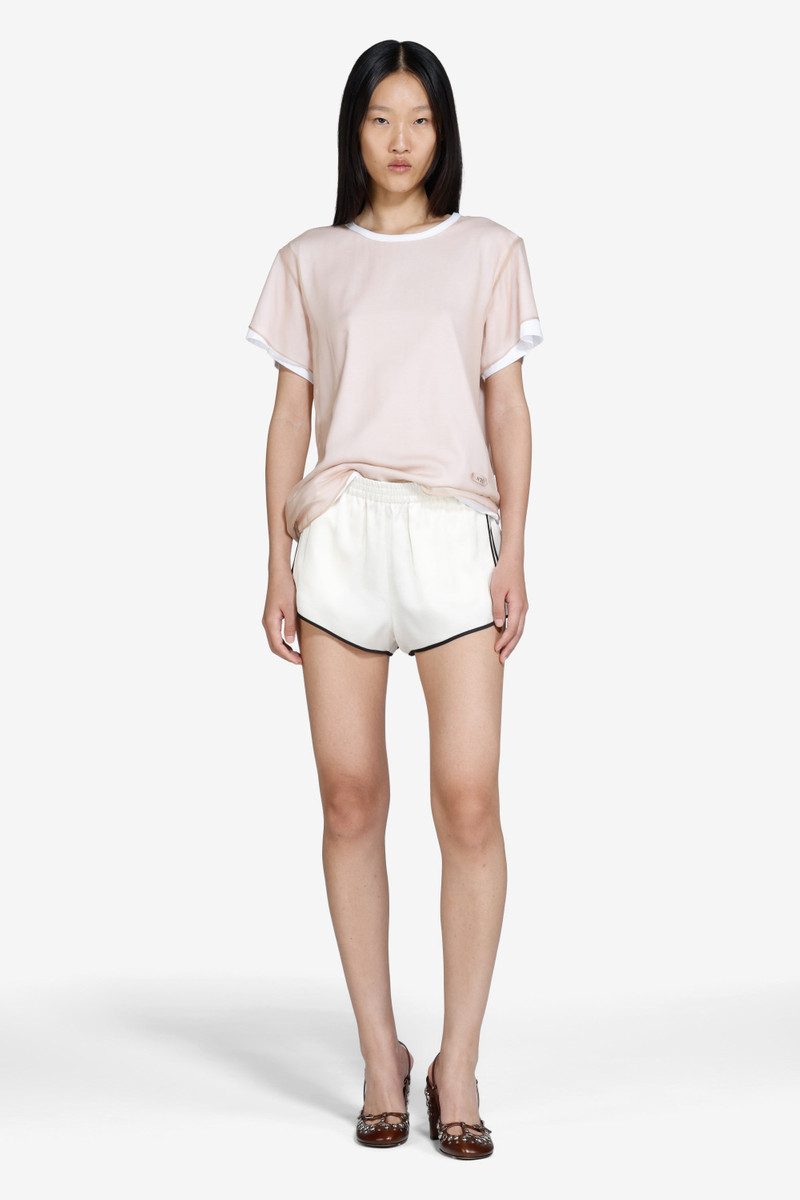 SHORTS WITH CONTRASTING PROFILE 1