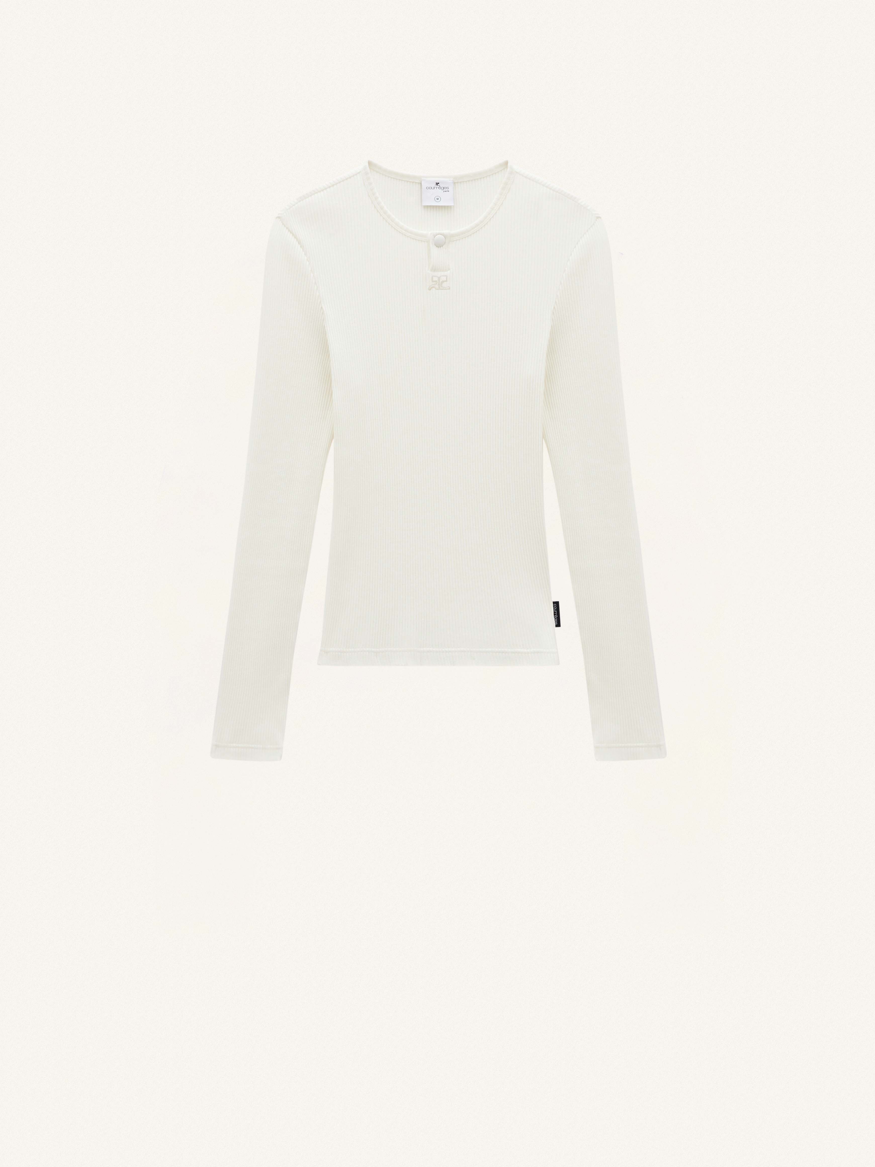 90'S RIB LONG SLEEVES T-SHIRT - 1