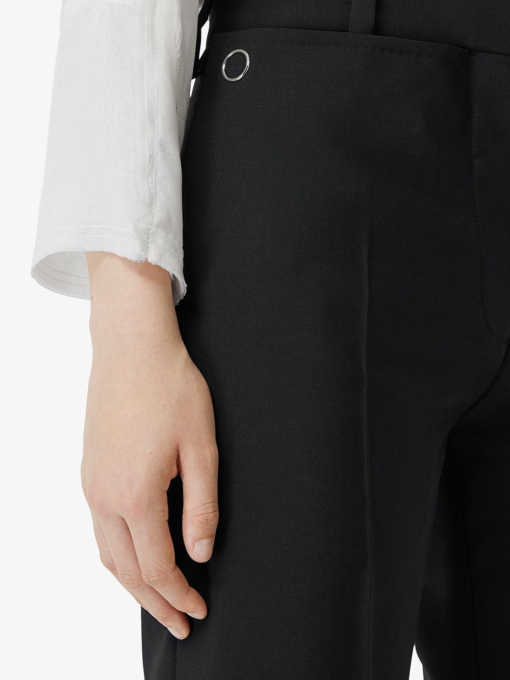 pocket detail tailored trousers - 5