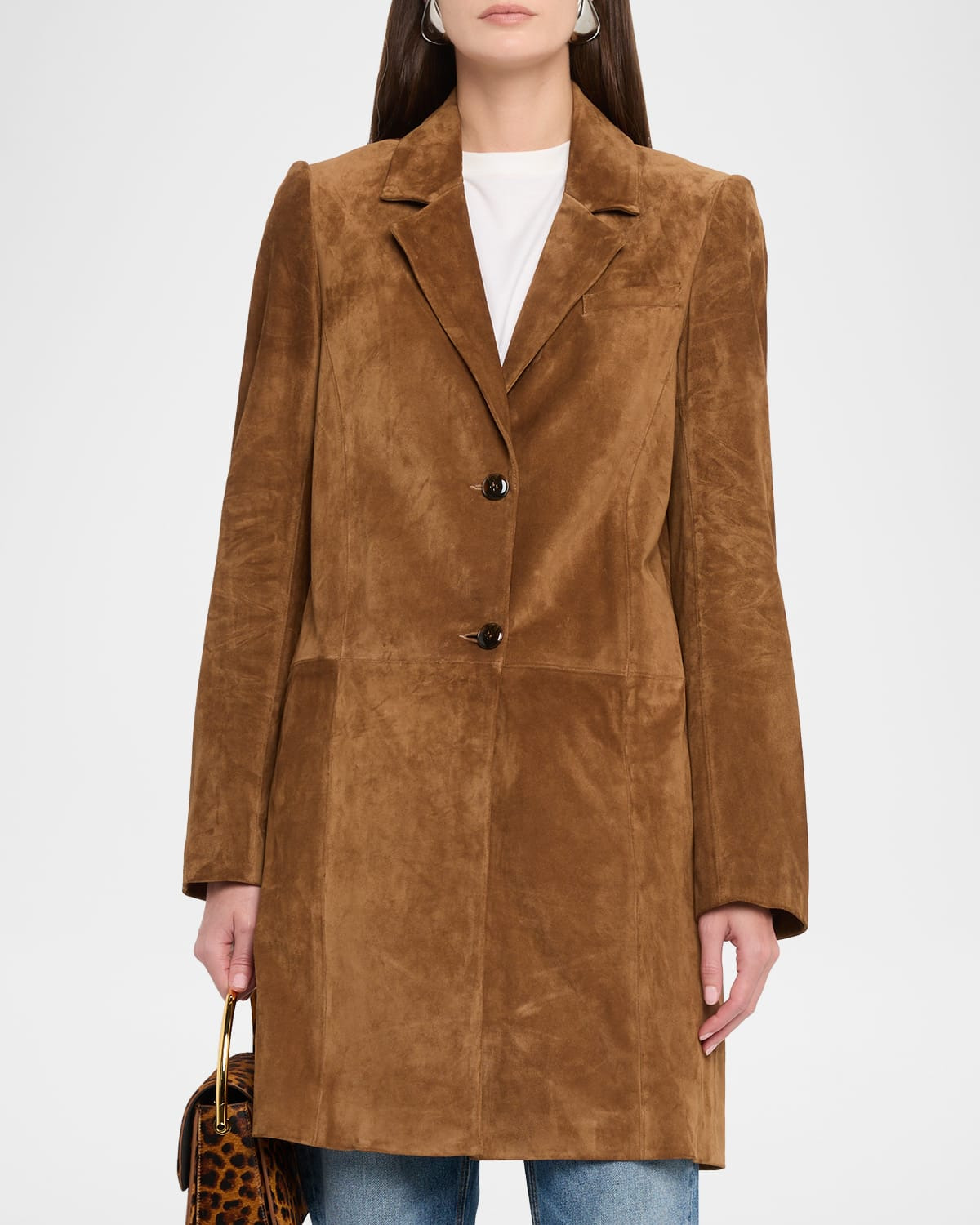 Easy Suede Car Coat - 4