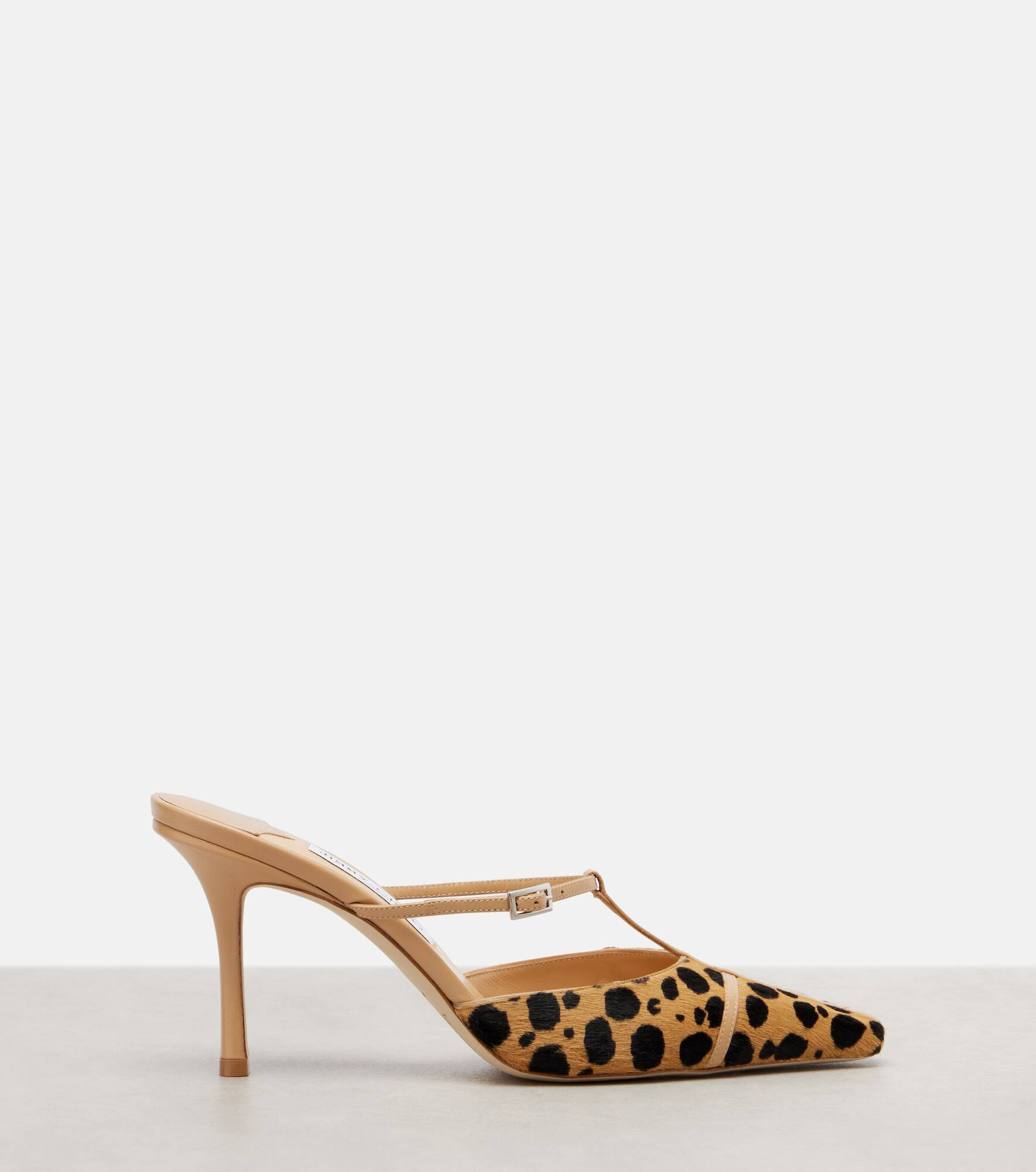 x Conner Ives Gloria 85 calf hair mules - 4