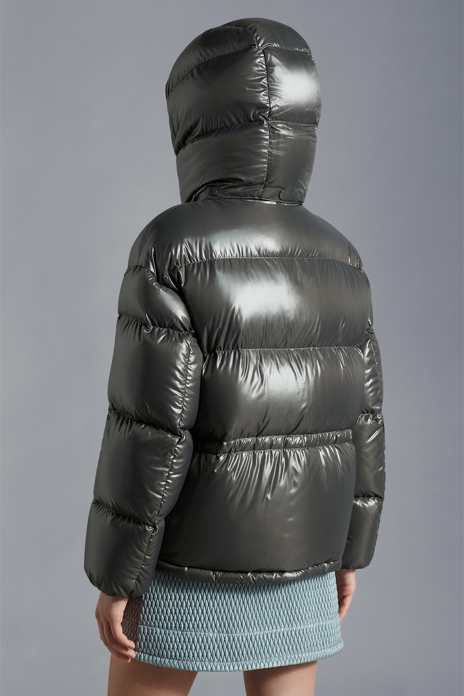 Moncler Abbaye Short Down Jacket | REVERSIBLE