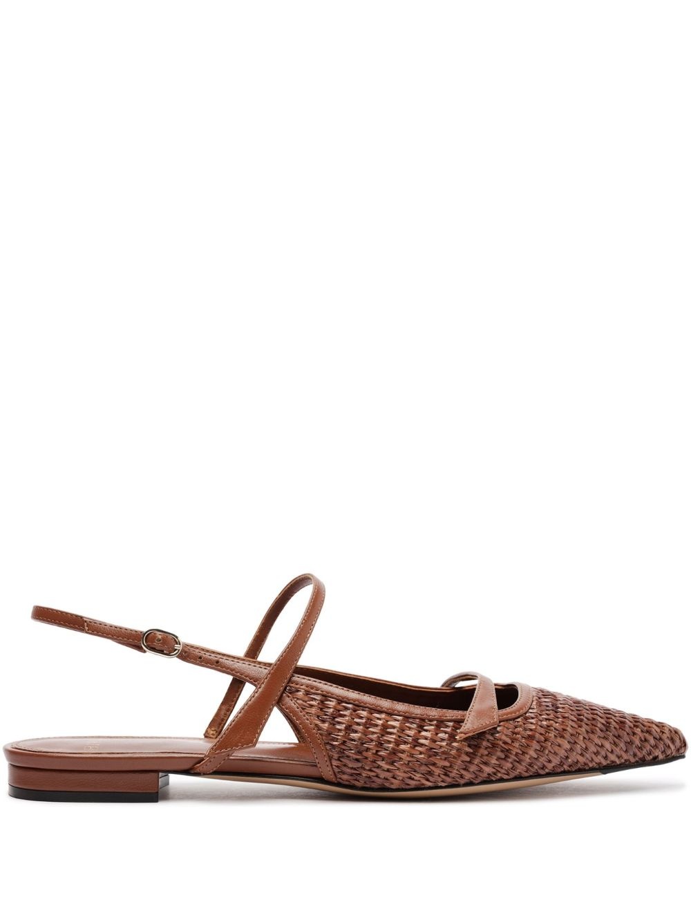 Tita Raffia ballerina shoes - 1