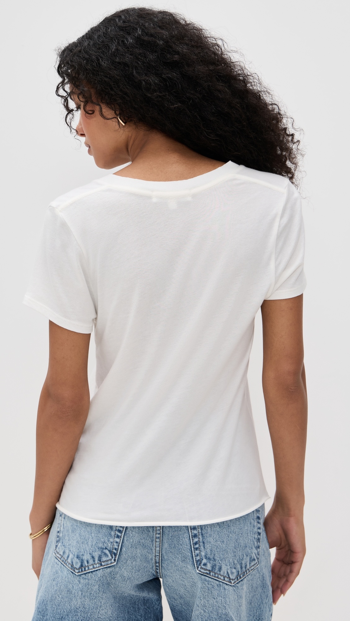 V Neck T-Shirt - 2