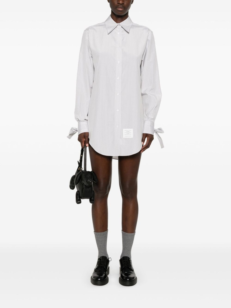 Thom Browne bow-cuff shirt dress outlook