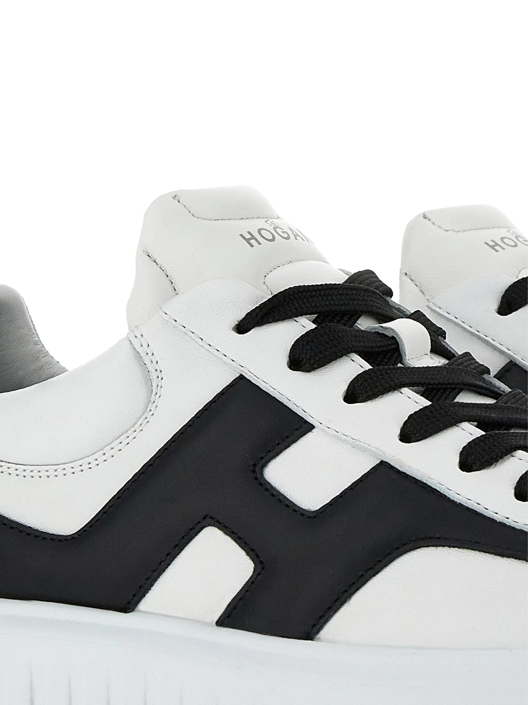 Hogan H-Stripes Leather Sneakers - 2