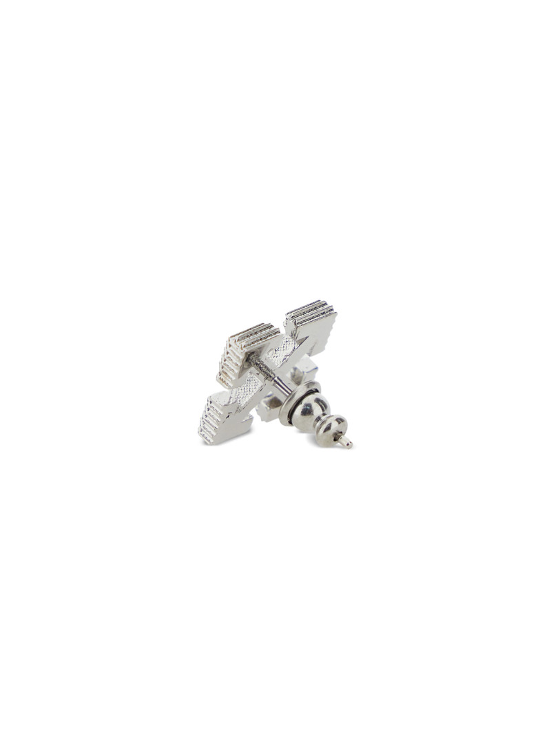 Arrow Textured Mono Earrings 3