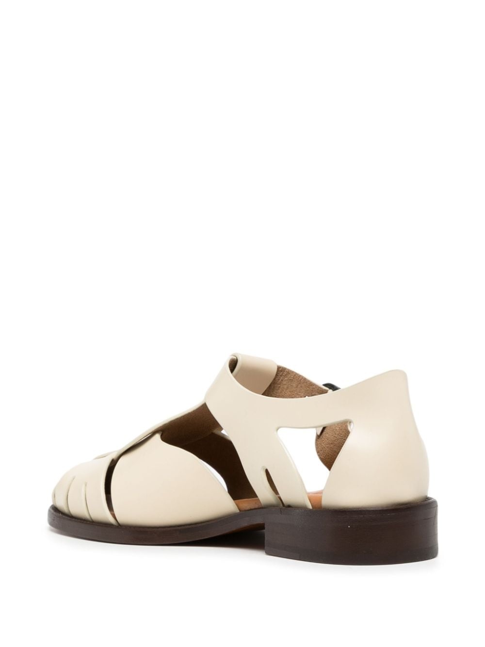 Pesca cut-out leather sandals - 3