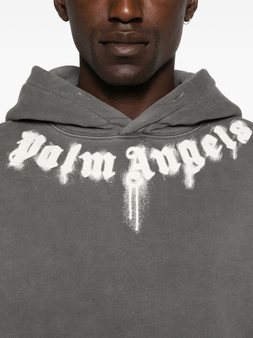 logo-print hoodie - 5