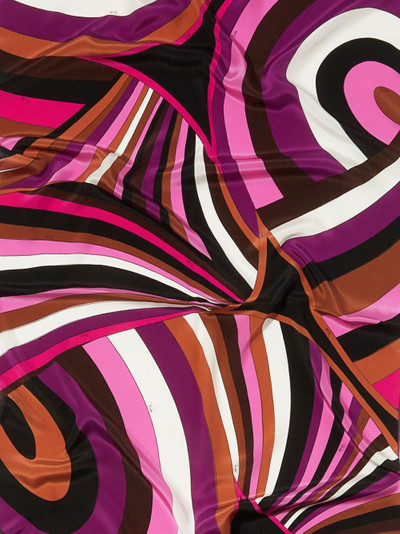 PUCCI Iride-print silk scarf outlook