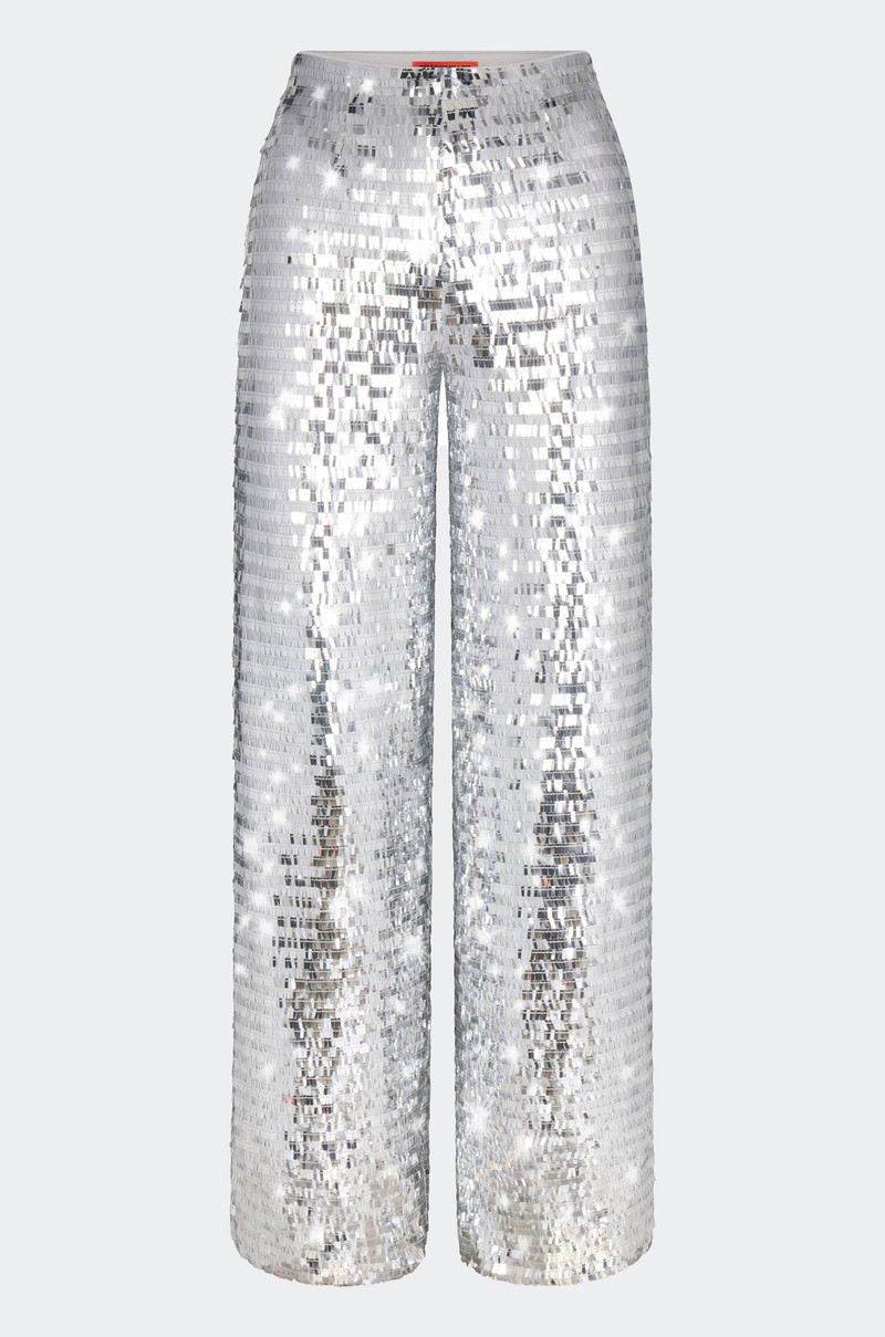 Sequin Pia Pant In Satellite Silver 1