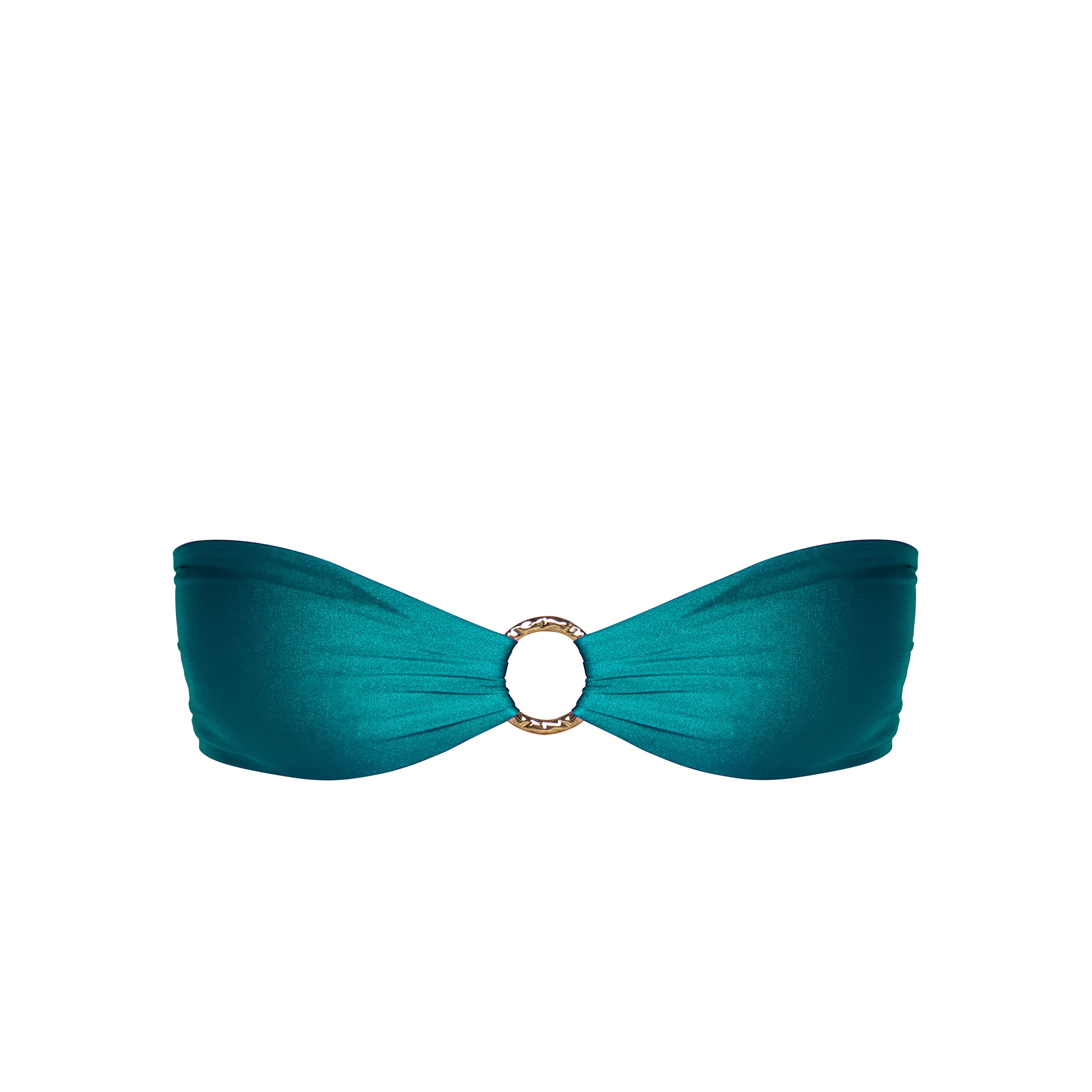 CECE Blue Fondale - Bandeau Bikini Top - 5